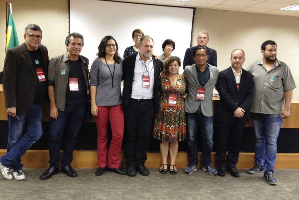 Representantes de organizações da sociedade civil eleitas para o biênio 2016-2018. Foto: CNDH